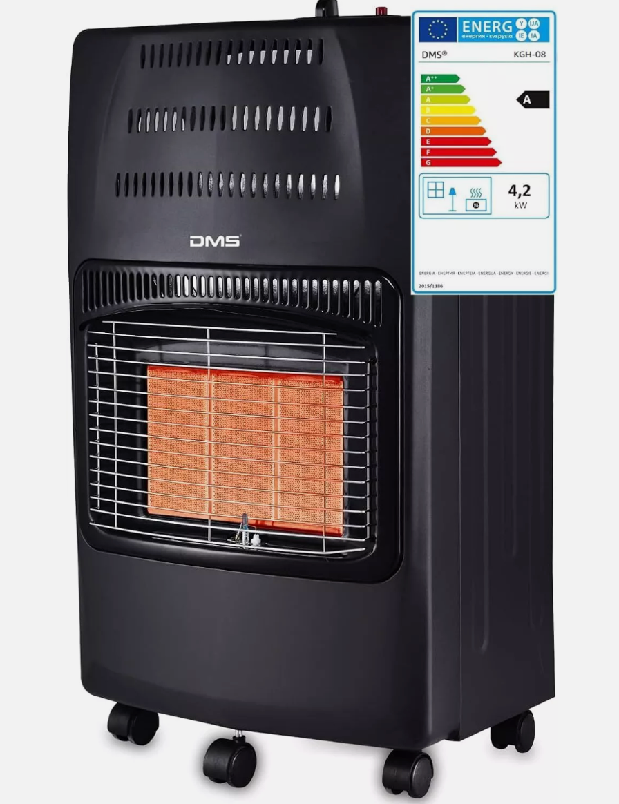 Gasheizung Gasheizer Infrarot Werkstattofen Keramikbrenner 4,2kW Heizstrahler