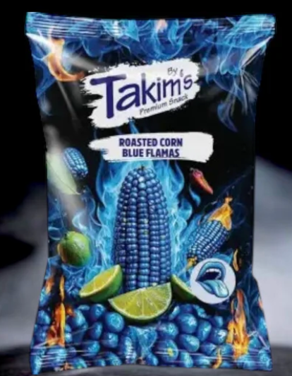 Takim‘s Snacks Roasted Corn Blue Flamas 100g