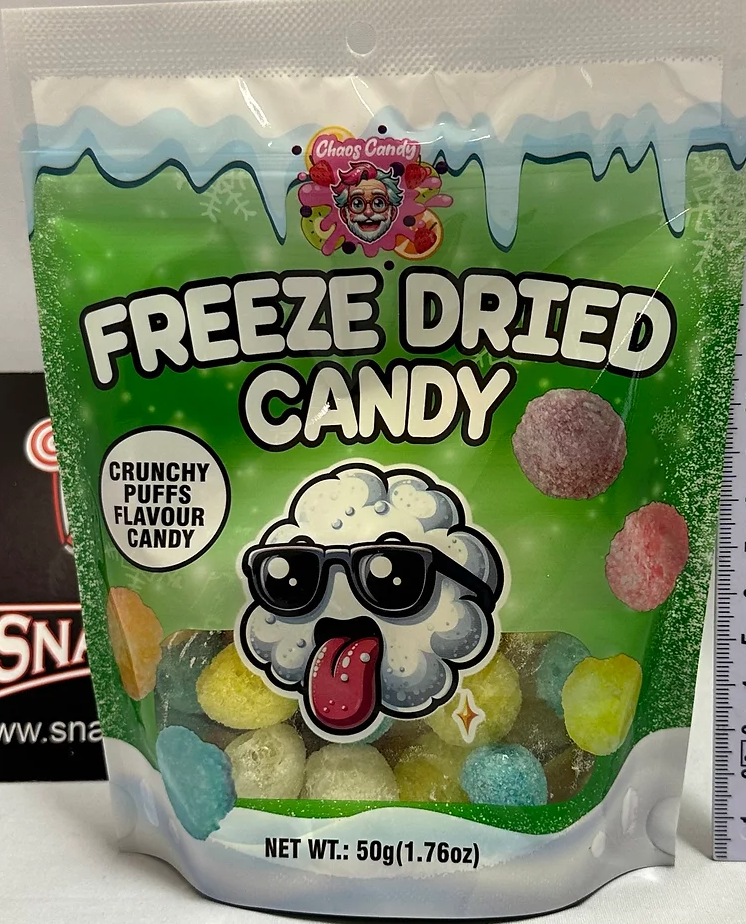 Freeze Dried Candy - Crunchy Puffs 50g