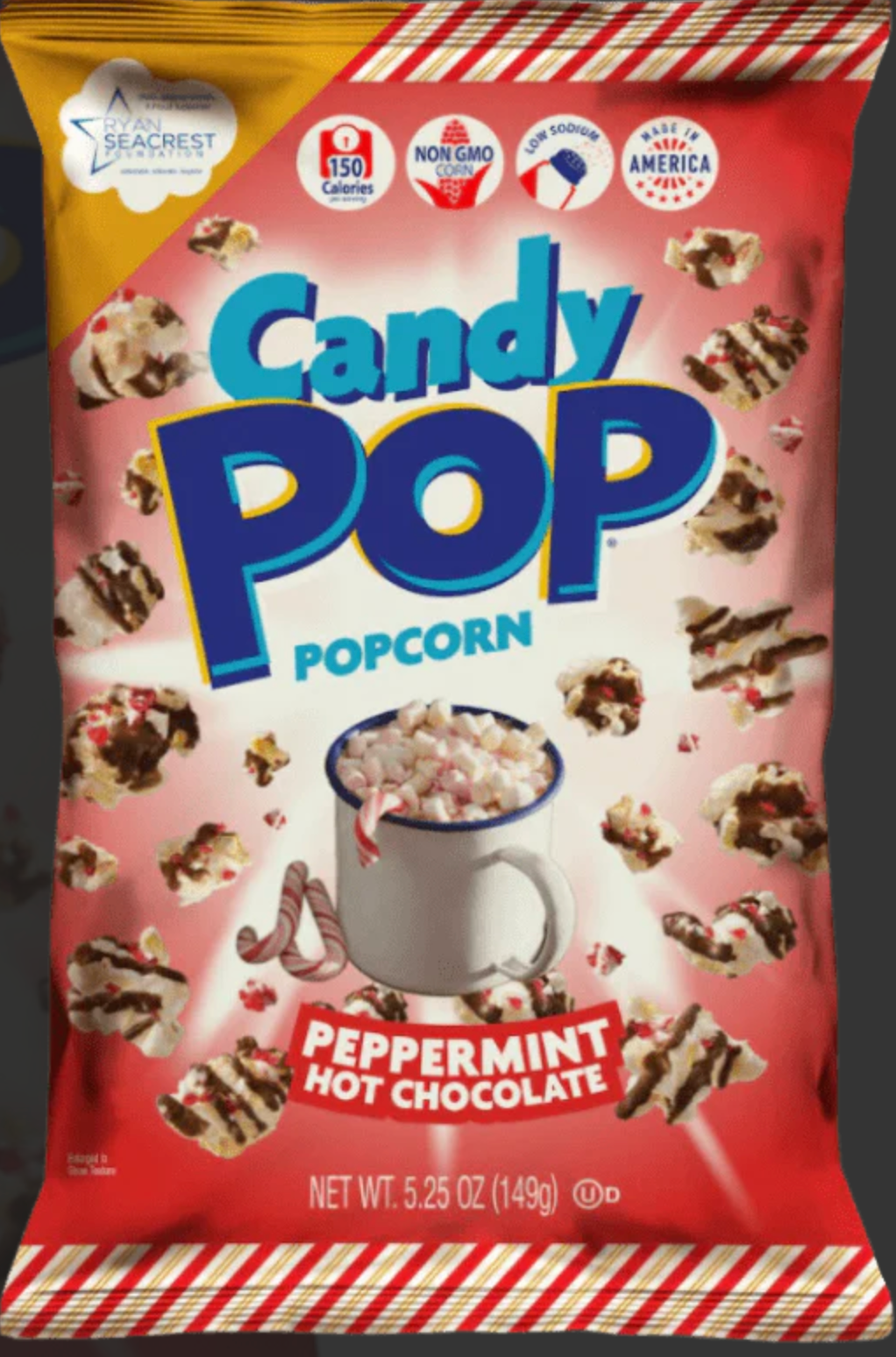 Candy Pop Popcorn Peppermint Hot Chocolate 149g
