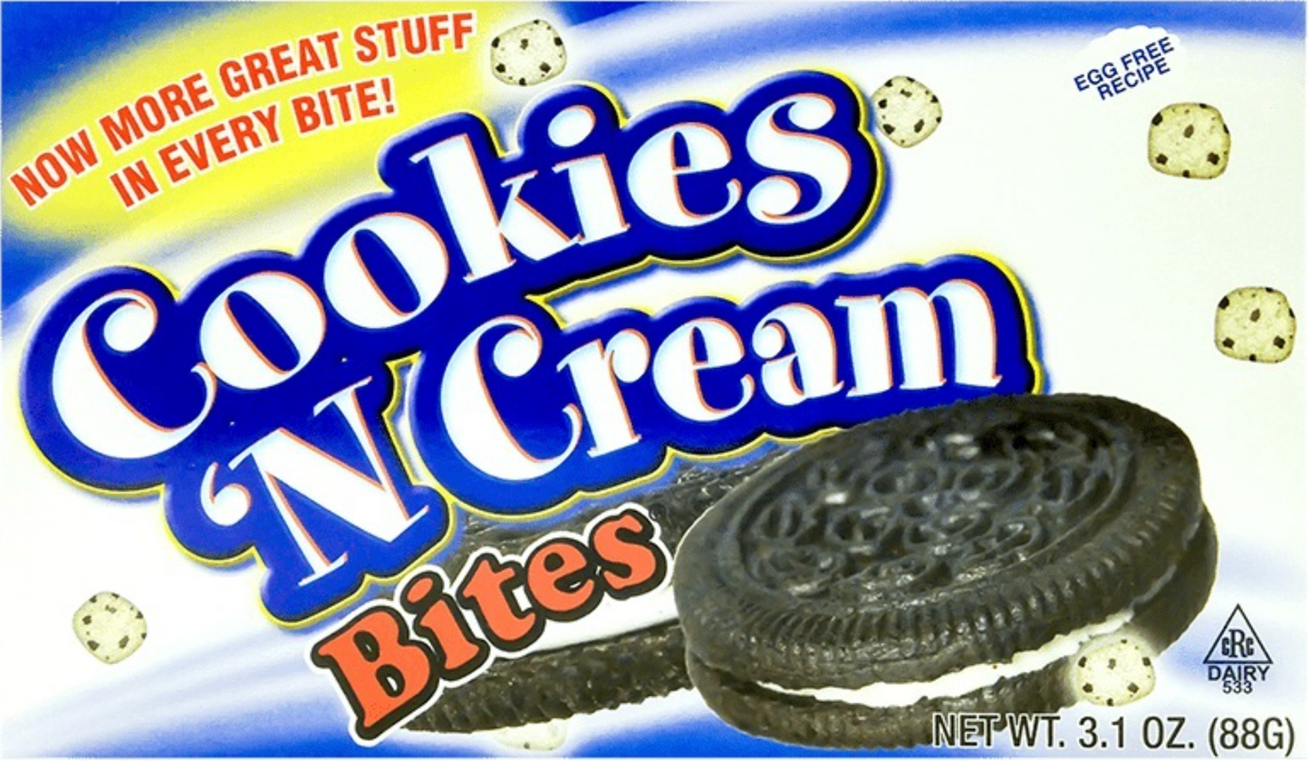 Cookie Dough Cookies `n Cream Bites - 88g