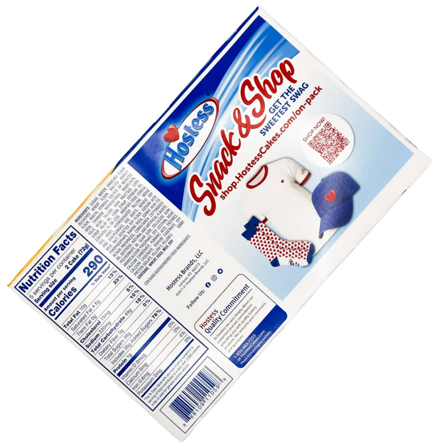 Hostess Zingers Iced Vanilla - 360 g