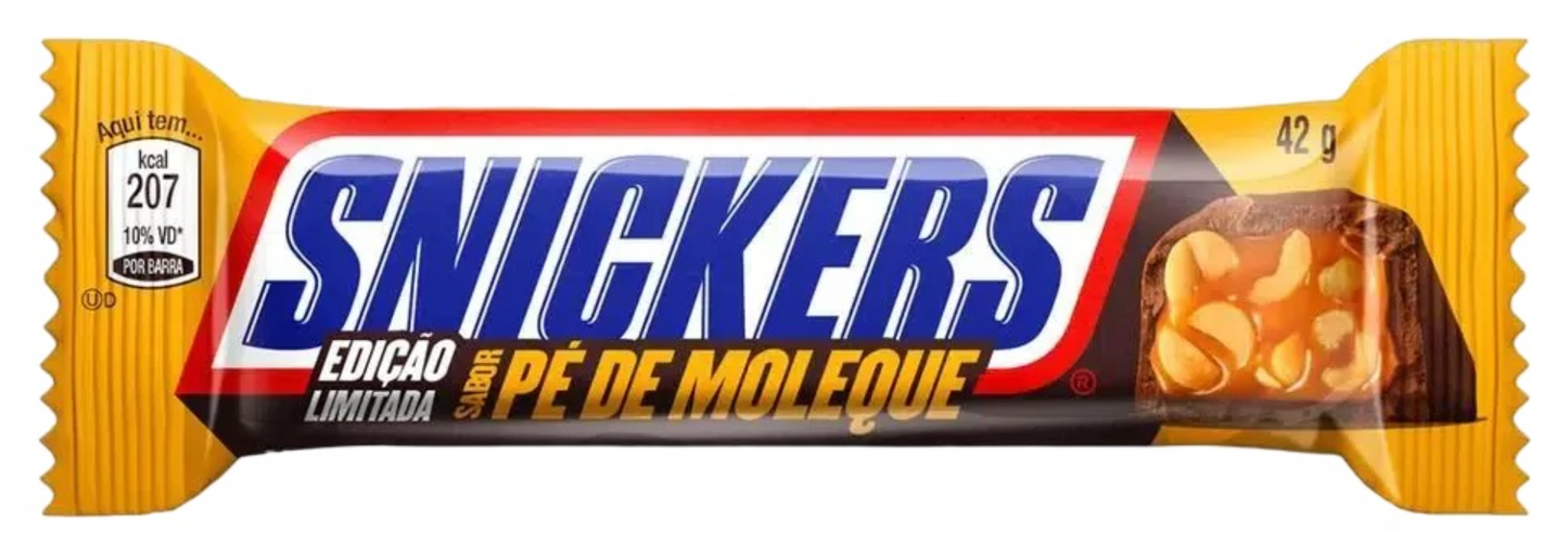 Snickers Sabor Pé de Moleque 42g