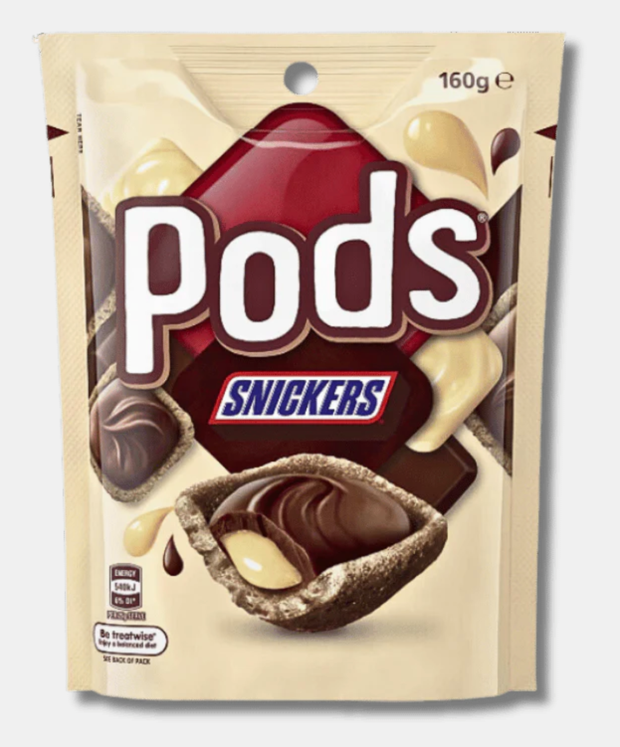 Pods Snickers 160g