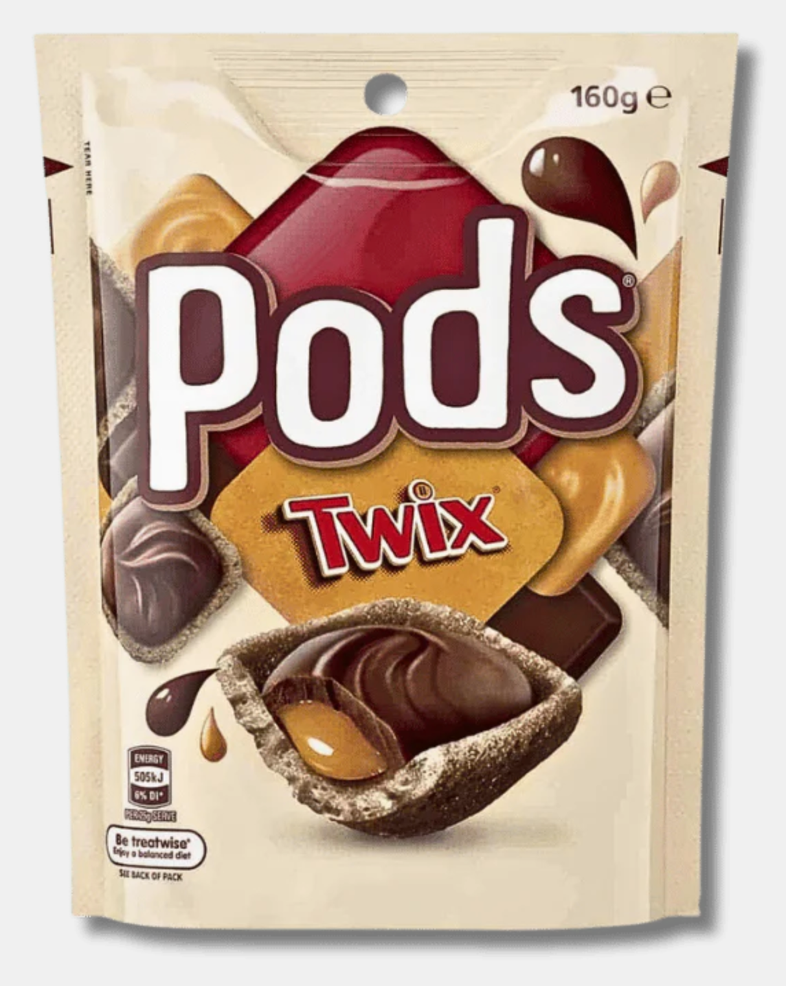 Pods Twix 160g