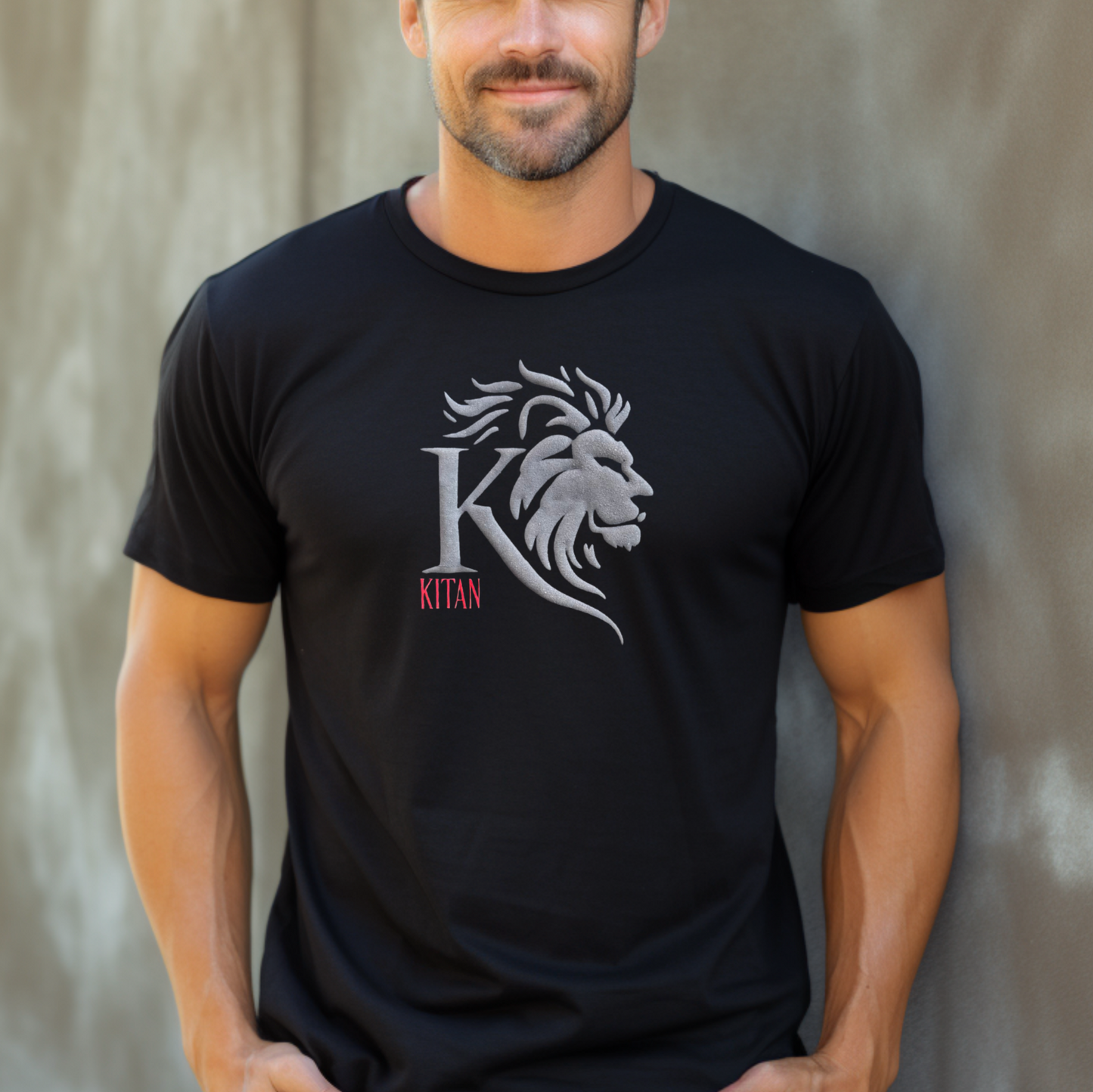 Premium T-Shirt Löwendesign