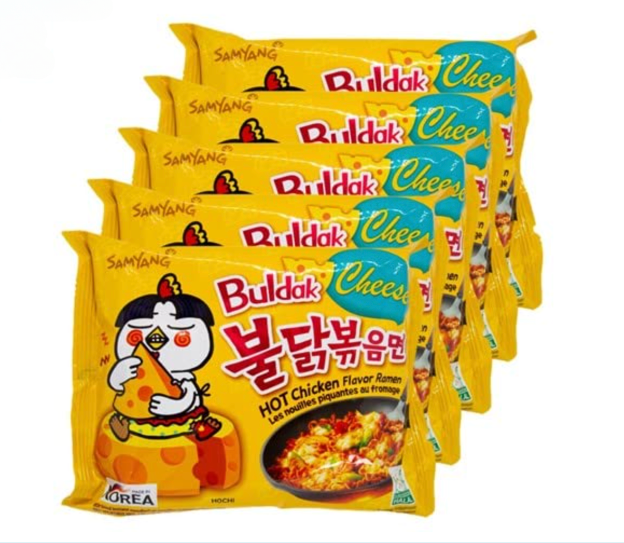 SAMYANG Instant Nudeln Hot Chicken Cheese 140g