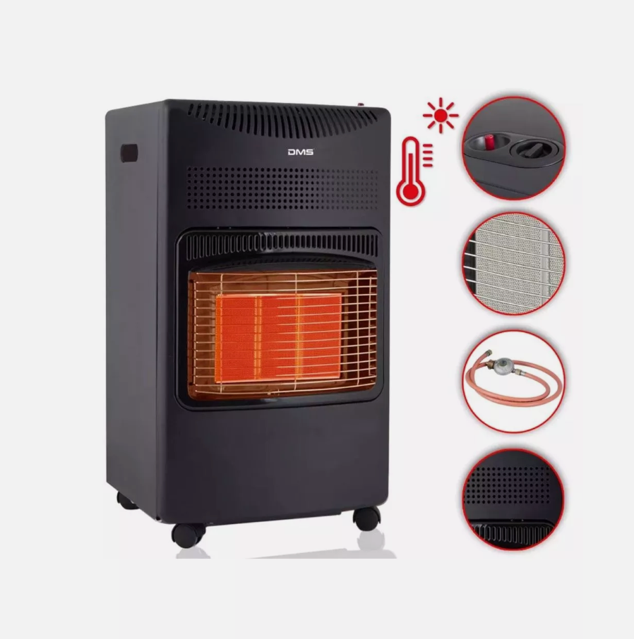 Gasheizung Gasheizer Infrarot Werkstattofen Keramikbrenner 4,2kW Heizstrahler