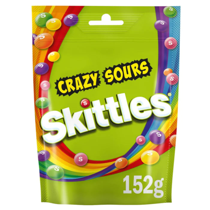 Crazy Sours Skittles 152g