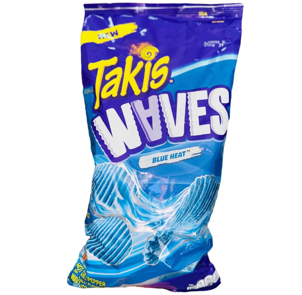 Takis Waves Blue Heat 71g