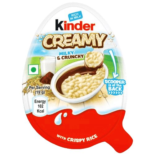 KINDER CREAMY MILKY & CRUNCHY 19G