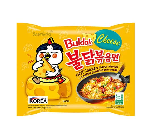 SAMYANG Instant Nudeln Hot Chicken Cheese 140g