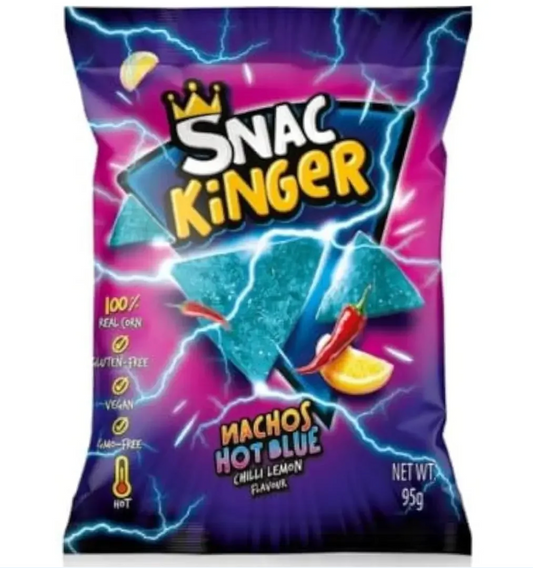 Snac Kinger - Nachos Hot Blue 95g