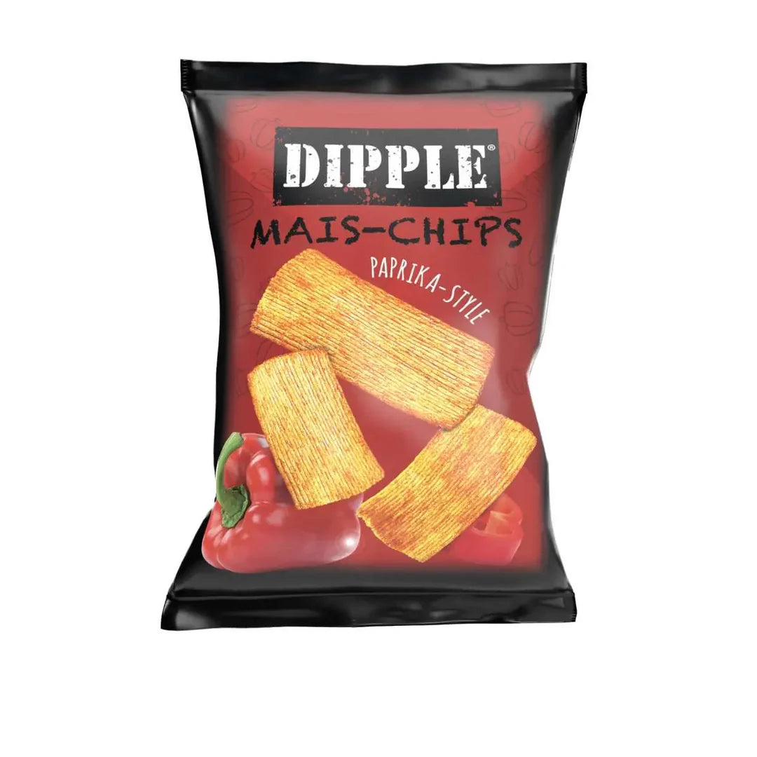 Dipple Mais-Chips Paprika 90g