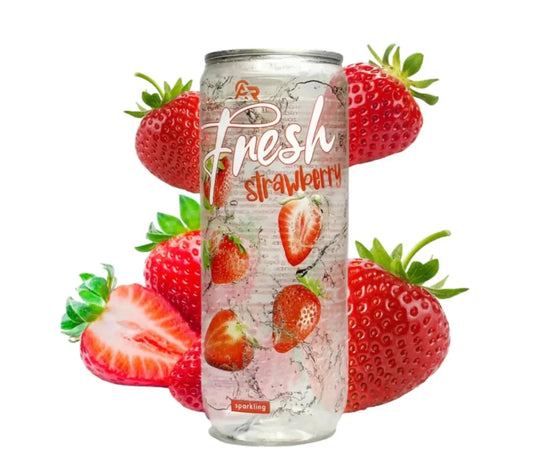 Fresh Drink Strawberry Sparkling 330ml