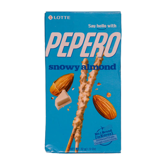 LOTTE PEPERO SNOWY ALMOND 32G